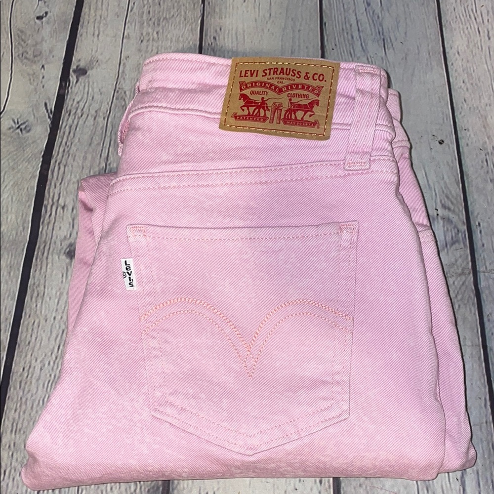 Levi's Pink Skinny Jeans for Women